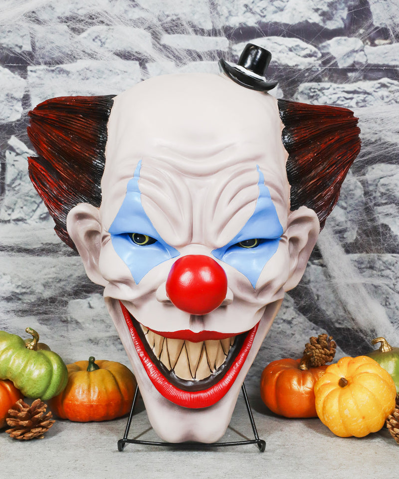 Ebros It Killer Mannequin Clown Head Sculptural Hanging Wall Plaque 15.5"Tall
