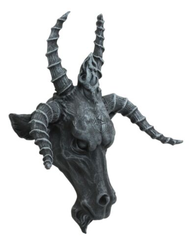 Ebros Eliphaz Levi Sabbatic Goat Baphomet Wall Plaque 8.5" Wide Collectible - Ebros Gift