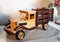 Hand Made Wood Retro Classic Style Model TT Pick Up Truck Wine Holder Figurine