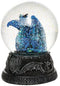 Blue Dragon Water Globe with Glitters 80mm Home Decor Gift Collectible 4.75"H