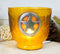 Rustic Cowboy Western Star Circle in Acrylic Glass Resin Night Light Lamp 5"H