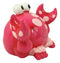 Nautical Marine Whimsical Pink Crab Kids Boys Girls Piggy Coin Bank Figurine