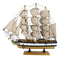 12"H Handicraft Wood Old Ironsides USS Constitution Frigate Ship Model Display