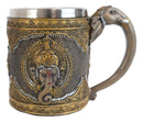 Hindu God Of Success Lord Ganesha Ganapati Coffee Mug With Elephant Trunk Handle