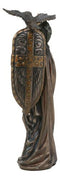 Ebros Greek Goddess Athena Wearing Helmet With Spear Aegis Shield And Owl Statue Decor