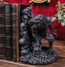 Gothic Notre Dame Dark Knights Growling Werewolves Bookends Figurine Set 6.25"H