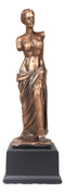 Greek Goddess Venus De Milo Statue With Base Aphrodite of Milos Louvre Museum