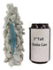 Nautical Marine Blue Angelfish with Off White Coral Reef Exoskeleton Body Statue