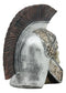 Praetorian Guard Roman Helmet Skull Statue 8.25"H Emperor Caesar Skull Figurine