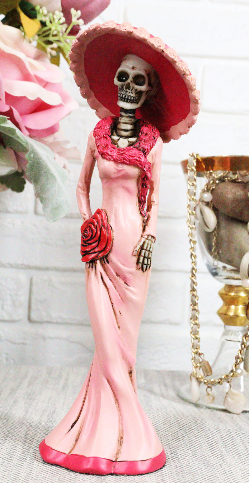 pink dress with skulls Pink & Black Rose Skull Dress Plus Size