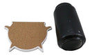 Set Of 4 Wicca Occult Bat Brew Vampire Bats Cauldron Ceramic Cork Coasters