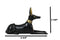 Egyptian Deity of Mummification Afterlife God Anubis In Dog Jackal Form Figurine