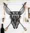 Western Dreamcatcher Indian Warpath Bull Bison Skull Crossed Arrows Wall Decor