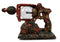 Ebros Steampunk Electric Laser Static Storm Ball Ionizer Gun Accent Lamp 12" L