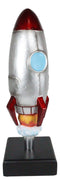 Ebros Space Astronomy Rocket Ship Apollo Novelty Beer Tap Handle Figurine With Base