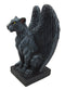 Ebros Gift Winged Moon Eyed Jaguar Gargoyle Night Crawler Figurine 6.5" Tall