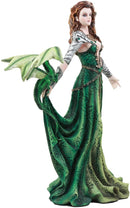 Ebros Seductive Elphaba Dragon Witch Doctor Warrior Statue 10"H By Nene Thomas