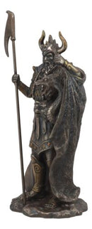 Ebros Norse Pagan God Loki Carrying Fenrir & Jörmungandr Serpent Statue 11.5"H