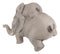 Ebros Sleeping Pachy Family Safari Elephant With Calf Shelf Snoozer Sitter Figurine