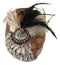 Southwestern Indian Dreamcatcher Feathers And Sun Medallion Decorative Box