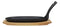 Ebros 9.5"Lx5.5"W Enamel Coated Cast Iron Sizzling Skillet Japanese Steak Plate