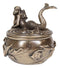 Ebros Fantasy Mermaid Resting With Under The Sea Fishes Decorative Jewelry Box