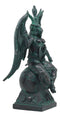 15"H Baphomet Sabbatic Goat Idol Occultic Statue Figurine Maxine Miller