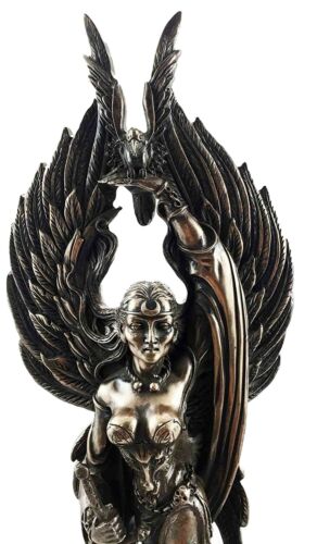 Ebros Irish Celtic War Goddess Morrigan Queen Figurine Valkyrie Battle Pose