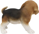 Ebros Realistic Adorable Tri Color Beagle Dog Puppy Figurine 5.75" Long