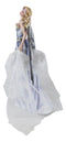 Ebros Last Light Ethereal Bridal Fairy Statue with Embroidered Sheer Fabric 10.5" Tall by Nene Thomas Decorative Mythical Fantasy Figurine Collectible As Gift Ideas for Women Or Girls Anniversary