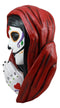 Ebros Day Of The Dead Lady Of Death Wall Decor Figurine 15.5"Tall La Dama De La Muerte Sugar Skull 3D Wall Plaquev