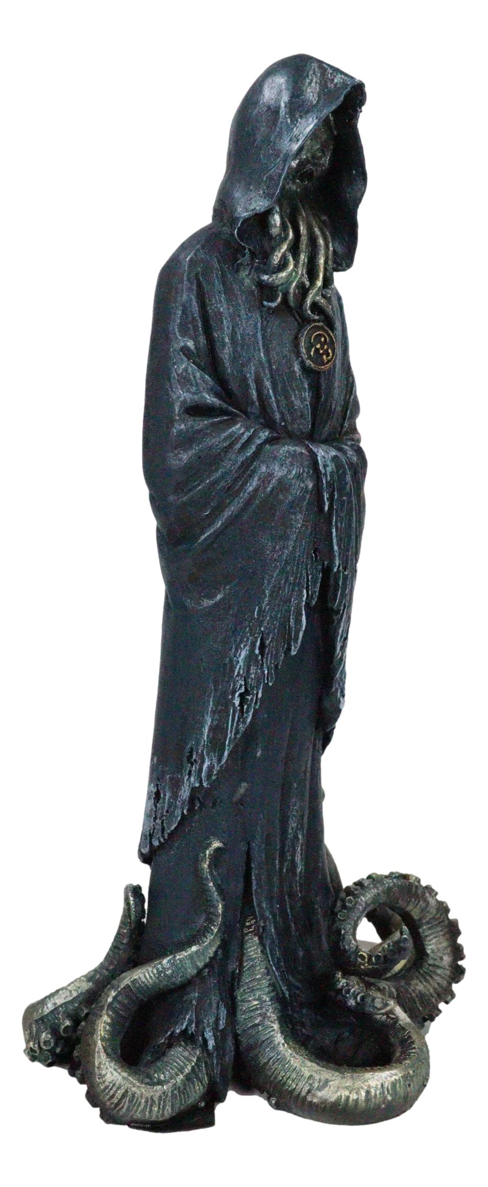 Underworld Hades Centurion Mythological God Cthulhu Octopus Tentacles Figurine - Ebros Gift