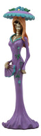 Ebros Steampunk Aristocrat Lady In Purple Skeleton Statue Day Of The Dead Baroness