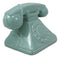 Vintage Nostalgia Teal Rotary Telephone 7"L Money Coin Piggy Bank Decor
