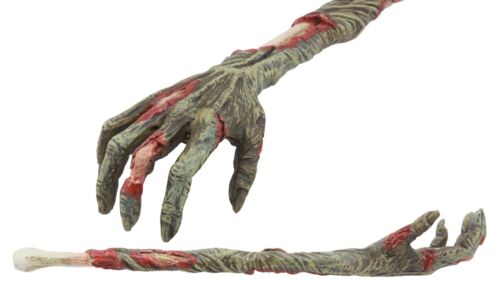 Ebros Gory Zombie Back Scratcher Figurine 15"L Undead Walker Bone Hand Arm Replica