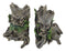 Ebros Celtic Forest Spirit Greenman Decorative Bookends Figurine Pair 5.5"H Set