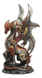 Ebros Ruler Of Pantagonia Steampunk Cyborg Robot Dragon Statue 10.5"Tall