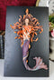 Sheila Wolk Metamorphosis Statue Mermaid With Goldfish Hair Easel Back Plaque
