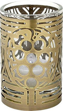 Ebros Tiffany Abalone Votive Holder Candle Holder Tea Light Holder 3.25"H