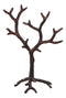 Rustic Fashion Rings Necklace Barren Jewelry Tree Display Holder Hooks Metal Art