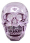 Ebros Pirate Cave Tomb Treasure Purple Translucent Skull Figurine Decorative Statue Acrylic Resin