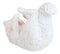 Feline Purrfectly Divine White Angel Kitty Cat Wine Bottle Holder Caddy Figurine