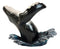 Nautical Ocean Marine Leaping Baleen Humpback Whale Wine Bottle Holder Statue