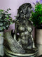 Seductive Siren of The Seas Mermaid Warrior Goddess In Fishnets Top Figurine