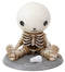 Ebros Lucky Spills Salt Collectible Figurine 2.5" Tall Skeleton Boy Statue
