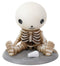 Ebros Lucky Spills Salt Collectible Figurine 2.5" Tall Skeleton Boy Statue