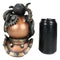 Ocean Marine Octopus Kraken On Steampunk Divers Helmet Incense Cone Burner