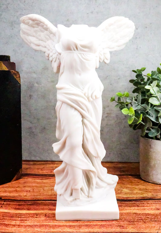 Ebros Large Winged Victory of Samothrace Statue 10.5" Tall Roman Greek Goddess - Ebros Gift