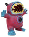 Underbedz Bellye Scary Tie Dye Cyclops Eye In Belly Sharp Fangs Monster Figurine