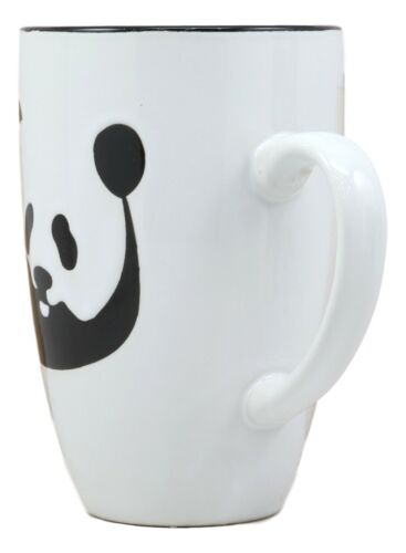 Giant Panda Bear Abstract Silhouette Art Ceramic Coffee Tea Mug Drink Cup 16oz